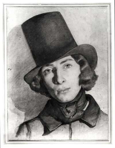 Porträt von Maurice Sand (1823-89) von French School